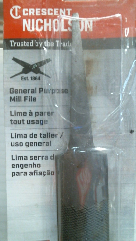 Crescent Nicholson General Purpose Mill File 10" (21839NN) FS