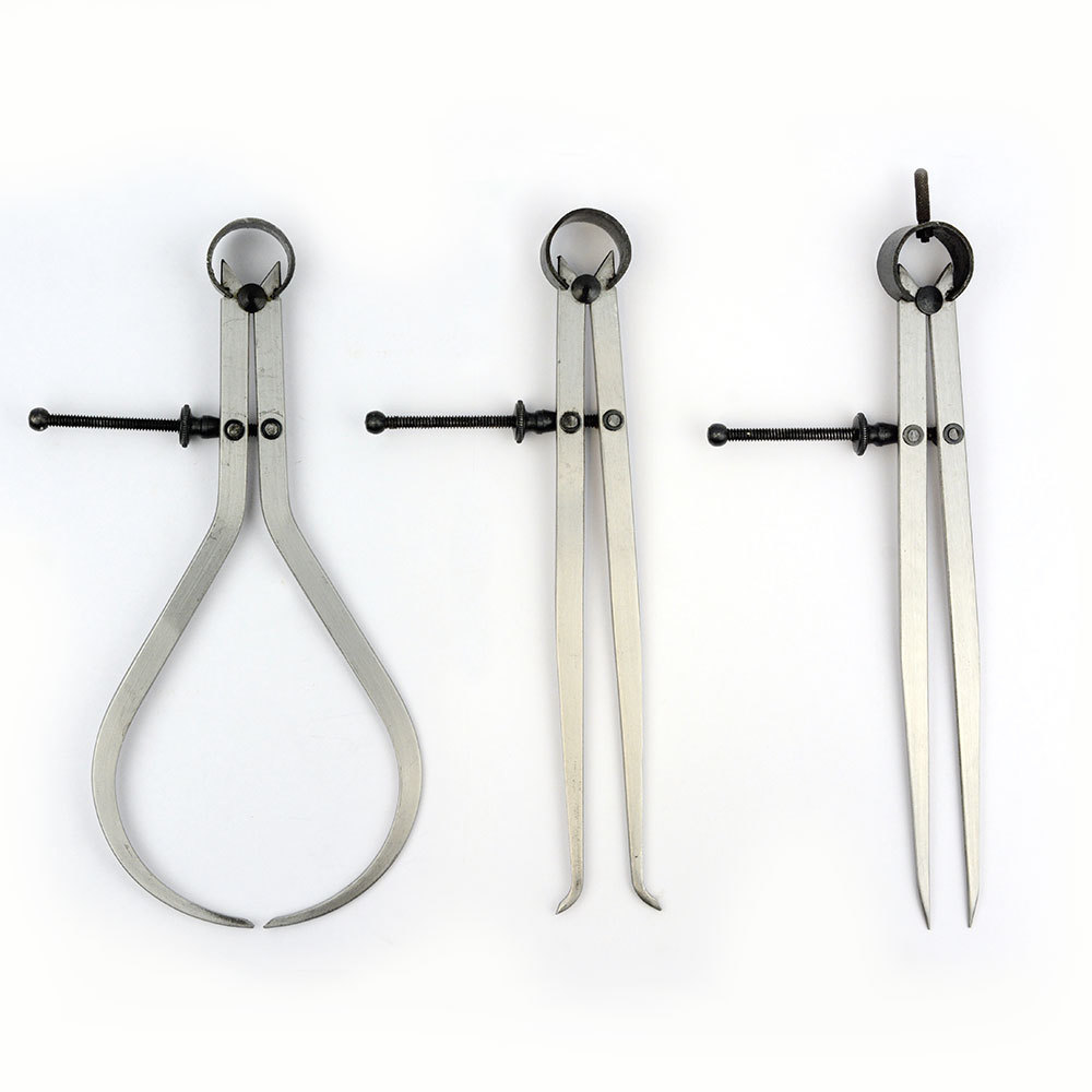 Big Horn 19053C 8" Caliper & dividor Set inside outside measuring tools  3pc