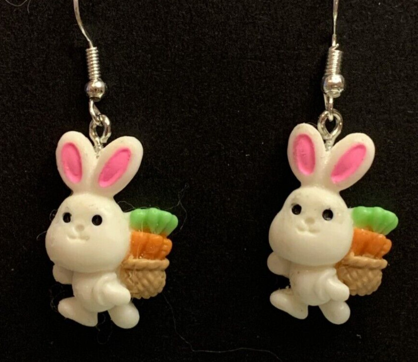 Easter Earrings, Bunny Earrings, Rabbit Earring, Gift Idea, Easter Bunny Earring