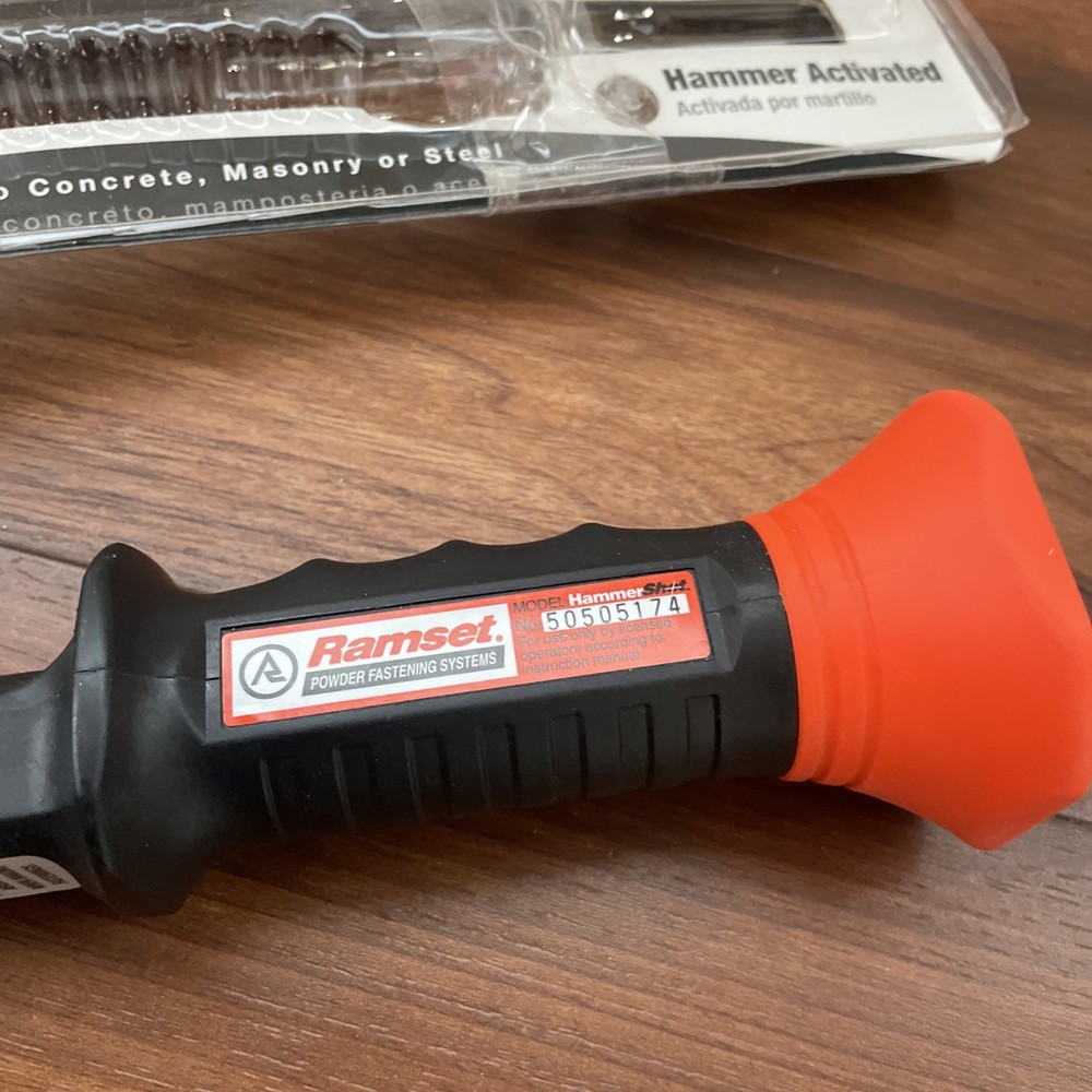 RAMSET 00022 HAMMERSHOT 0.22 CALIBER SINGLE SHOT TOOL