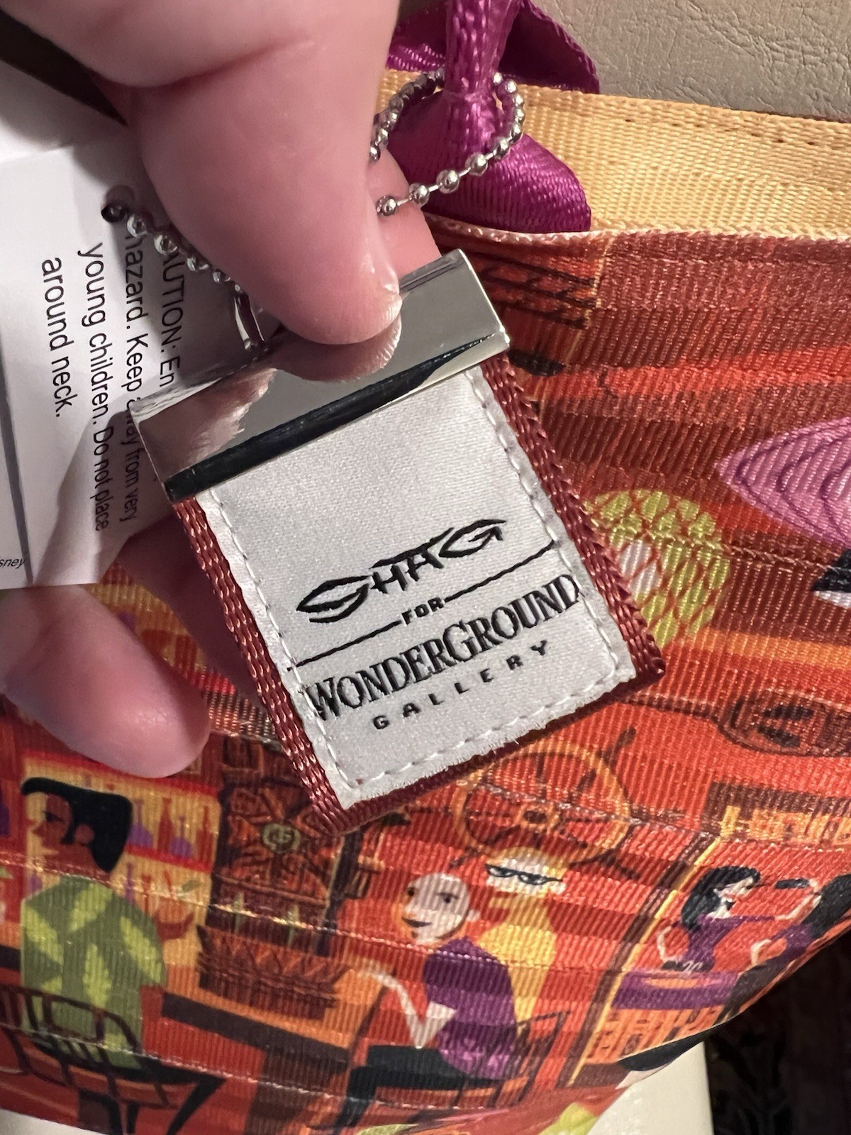 Harveys Shag Trader Sam’s Tiki Tote NWT