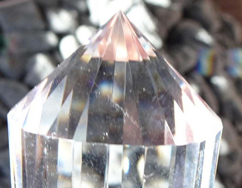 Clear Quartz Vogel 24-sided Crystal - v2006