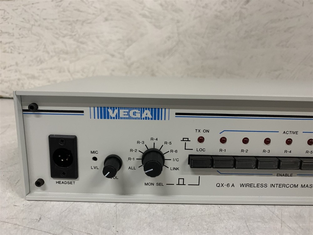 VEGA WIRELESS INTERCOM MASTER STATION QX-6A