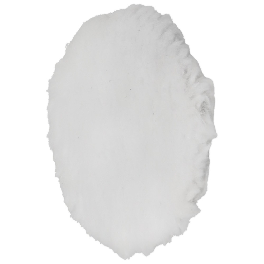10pcs Lambskin Wool Buffing Pads 3inch Hook Loop Polishing Wool Buffer