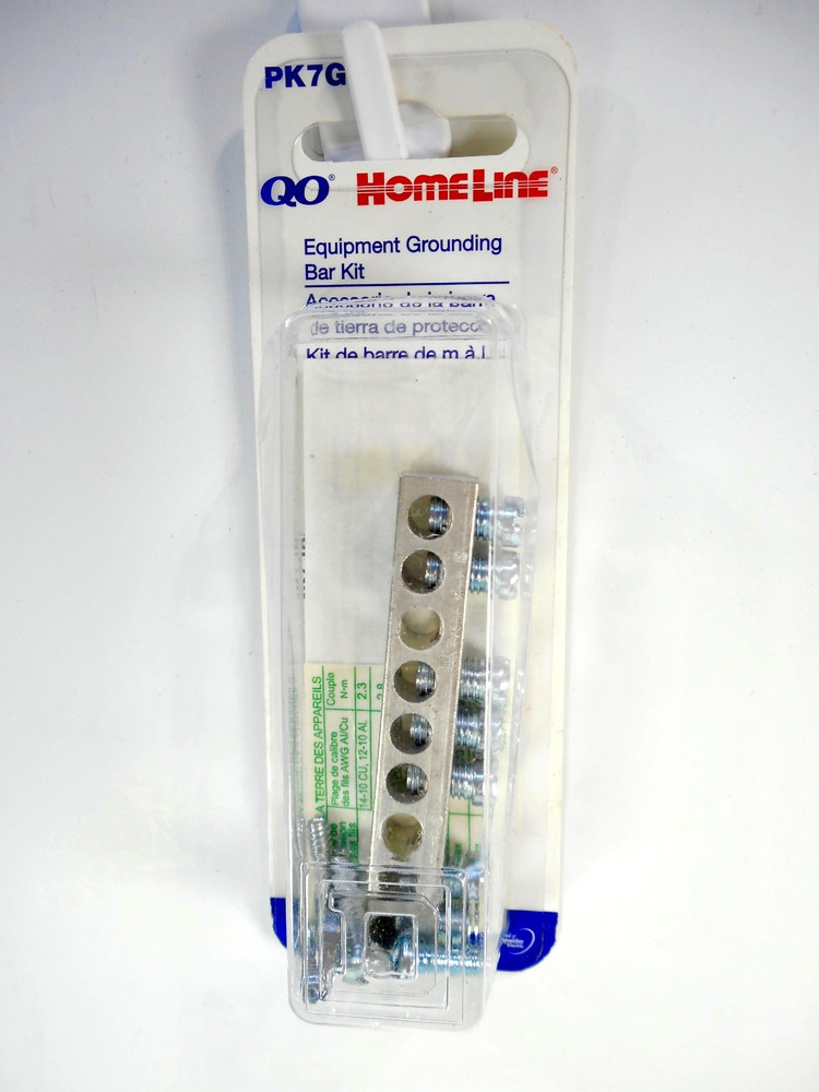 Homeline Square D Equipment Grounding Bar Kit
