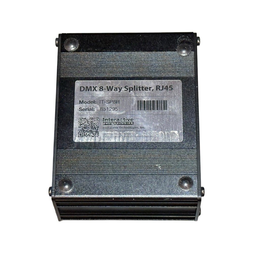Interactive Technologies IT-SP8R DMX Splitter 8 Way RJ45