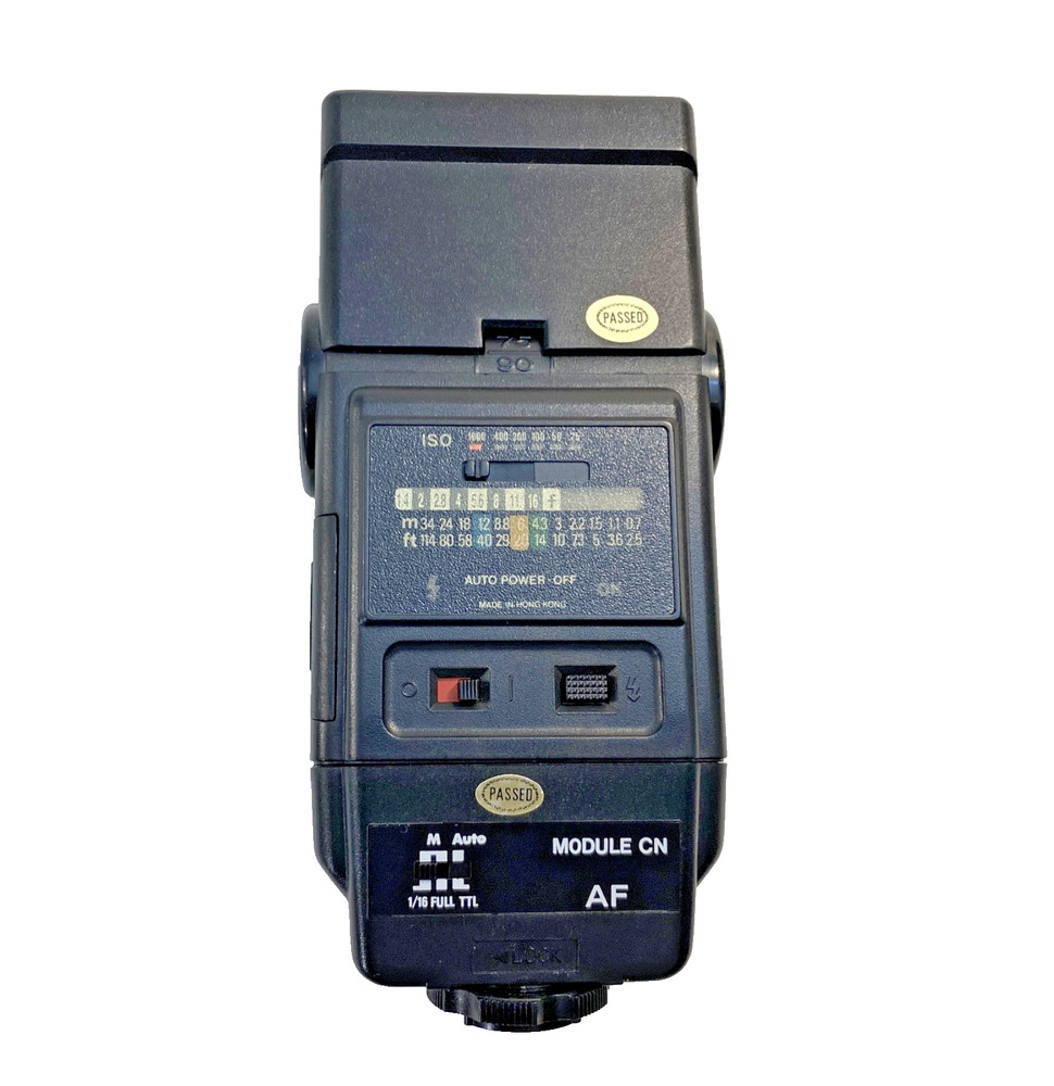 Quantaray QB 6500A Shoe Mount Camera Flash for Nikon & Canon DSLRs