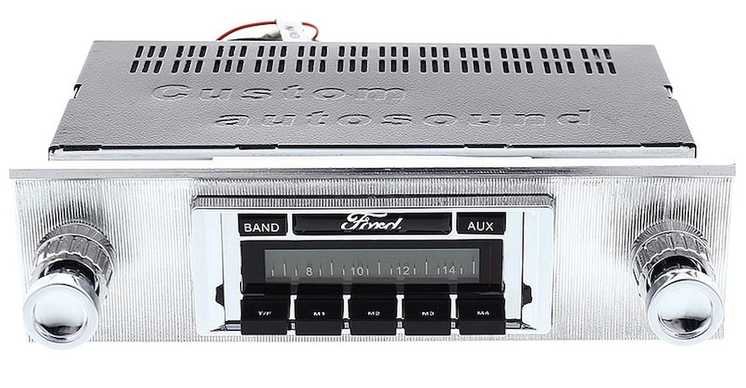 JEGS Classic 230 Series Radio for 1957-1958 Ford Courier, Fairlane, Ranchero,