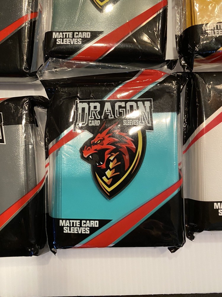 6-pack Dragon Shields 100CT Standard Size Deck Protector Classic Sleeves