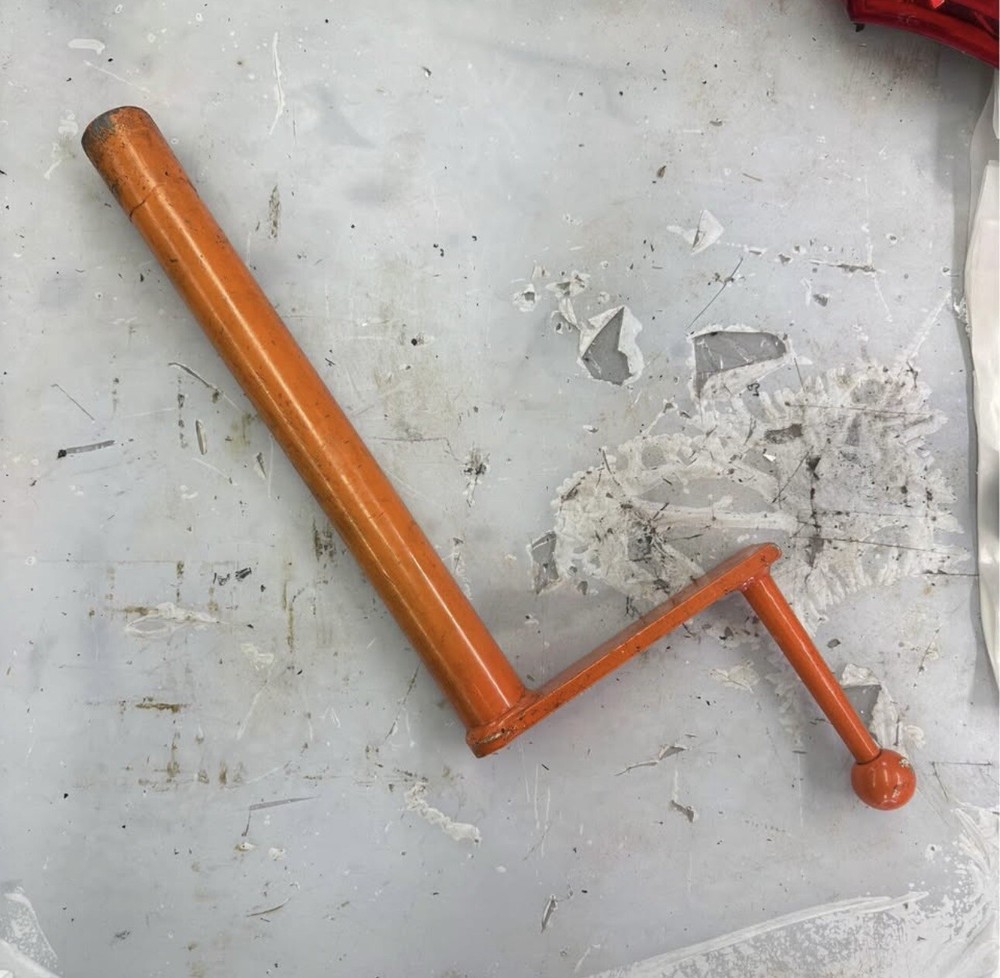 Kurt Vise Handle, D80, 7/8" Hex