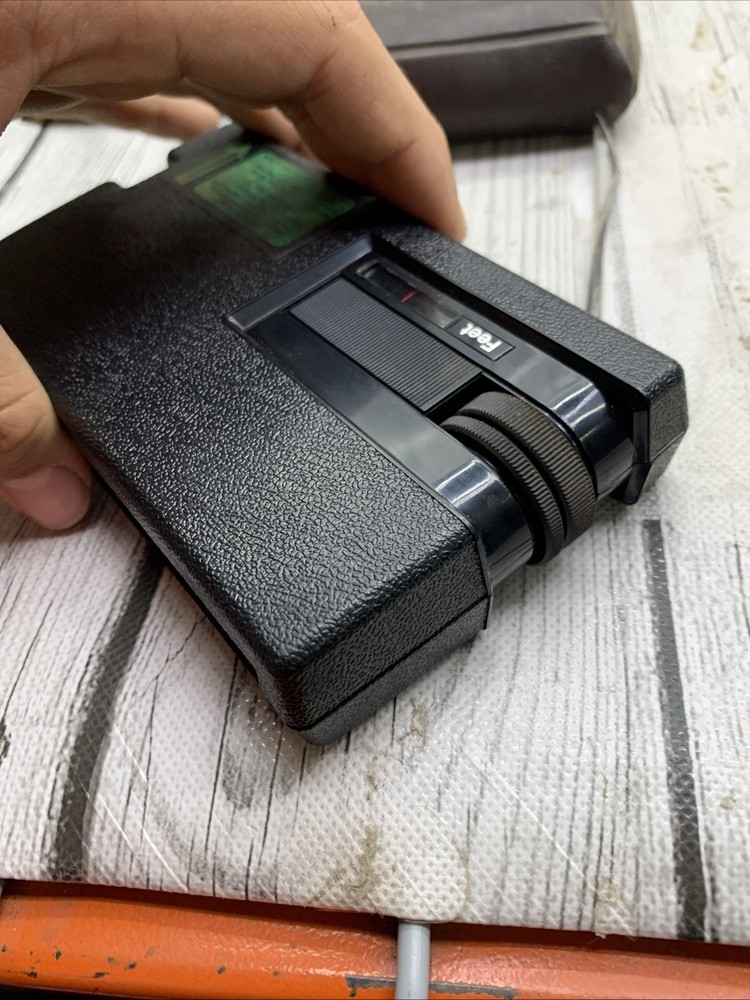 Vintage Ranging Optical Tapemeasure Rangefinder w/ Leather Case