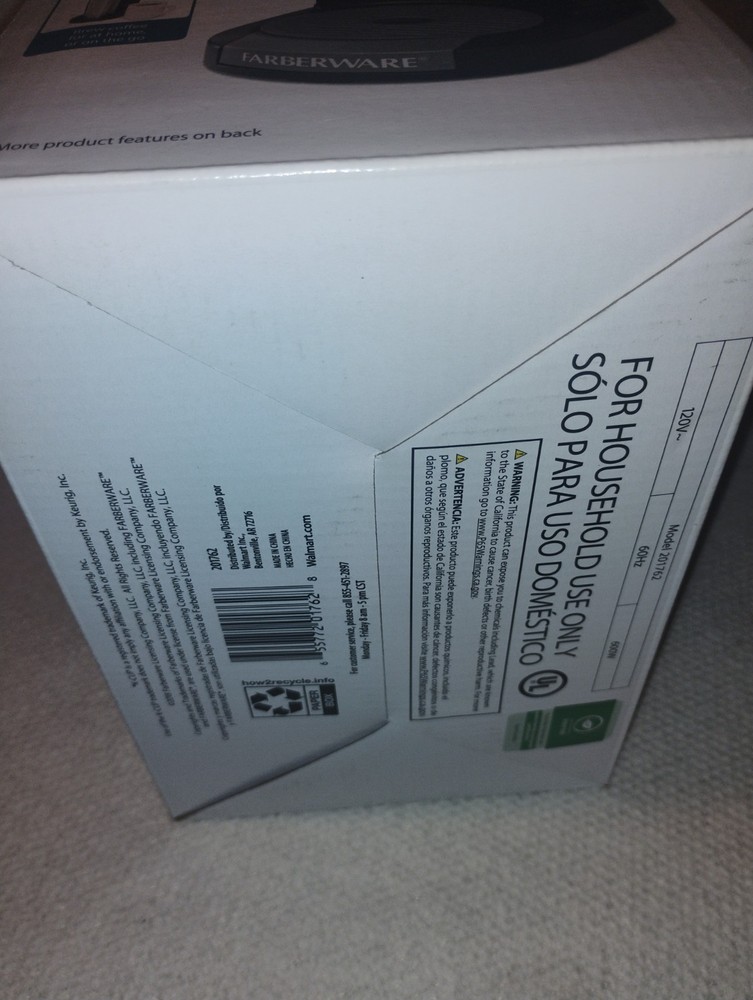 NIB Farberware Single Serve Maker Brewer Compact & Convenient One Touch Brewing