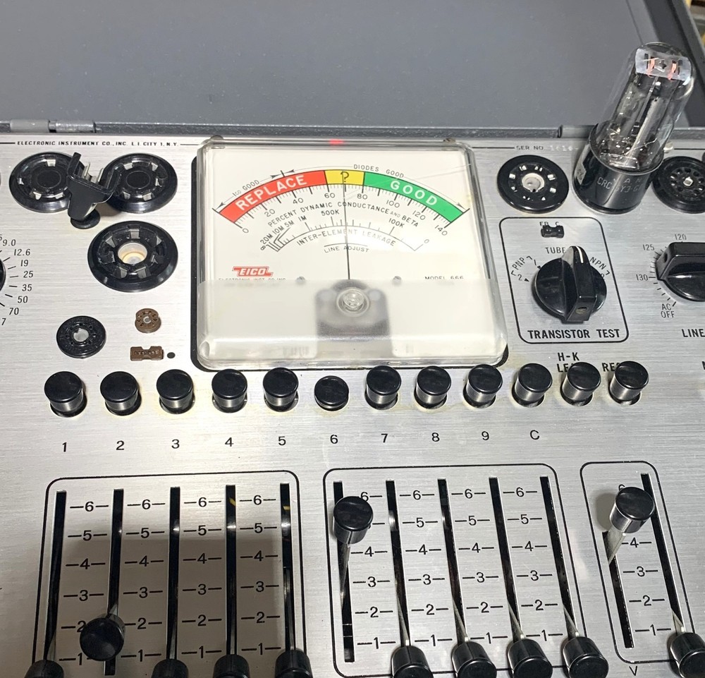 EICO 666 tube tester