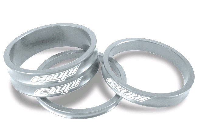 CRUPI BMX THREADLESS HEADSET SPACER 1" SILVER