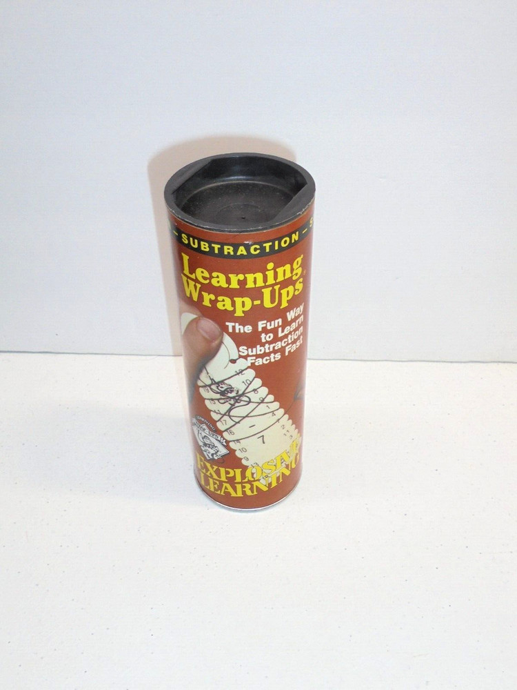 Vintage Learning Wrap-Ups Subtraction Math Educational Toy