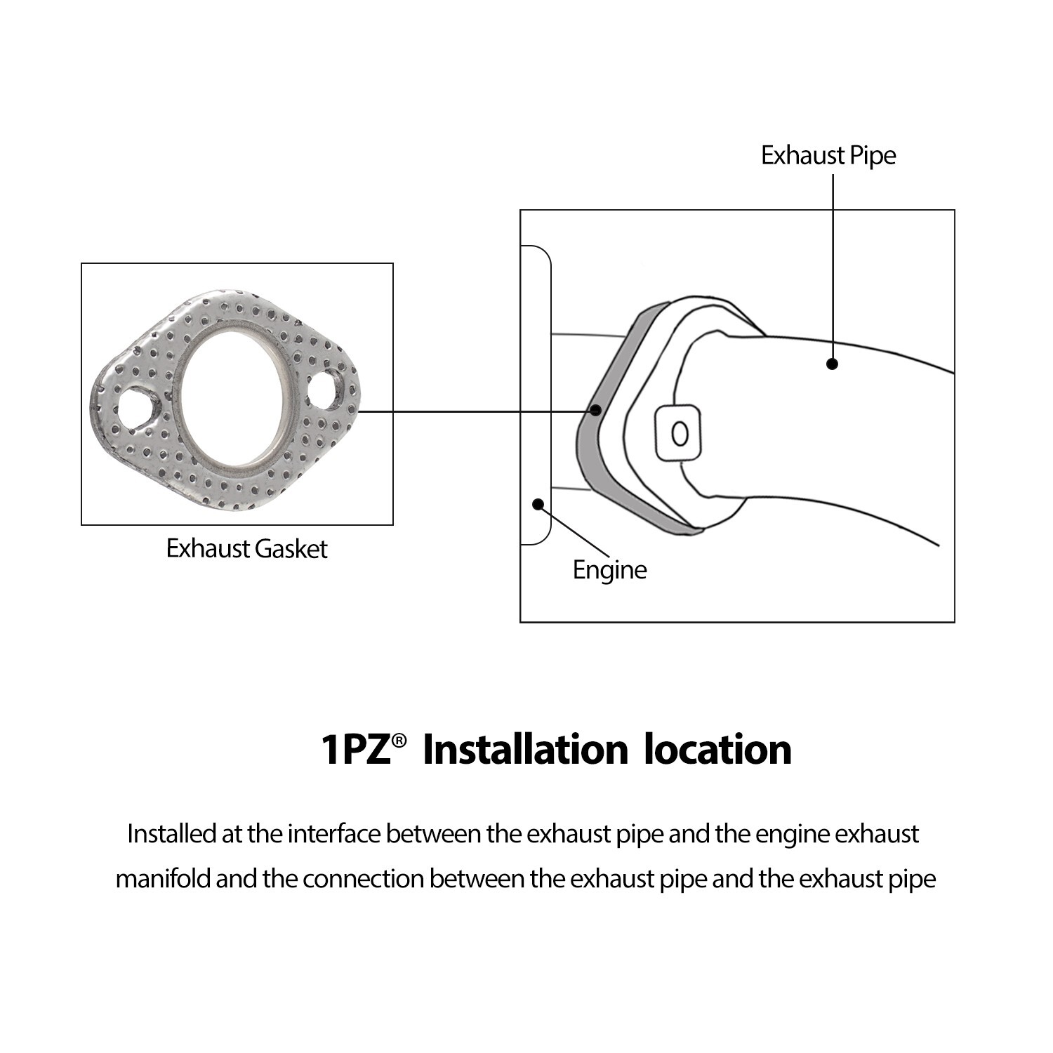 Exhaust Gasket Bolt Stud Nut For GY6 50cc 70cc 90cc 110cc 125cc 150cc Scooter