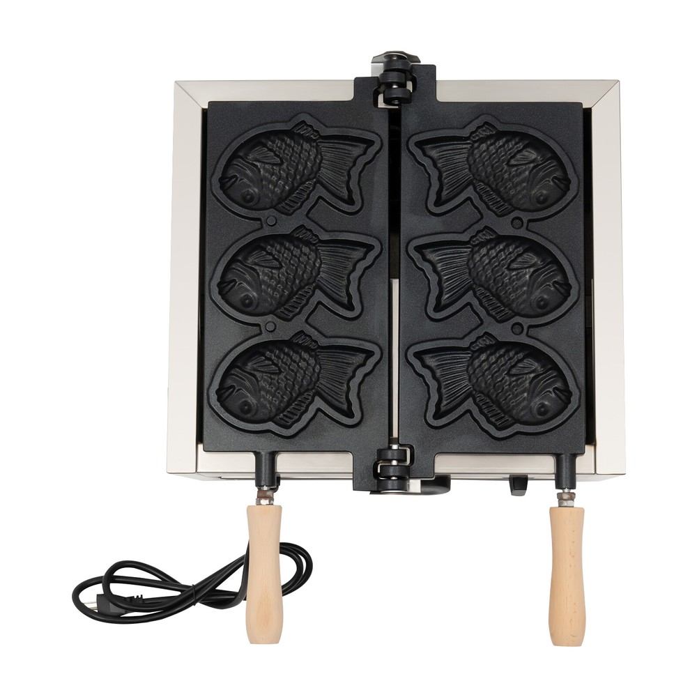 Non-stick Electric Taiyaki Maker Waffle Maker Machine Fish Baker Machine HOT