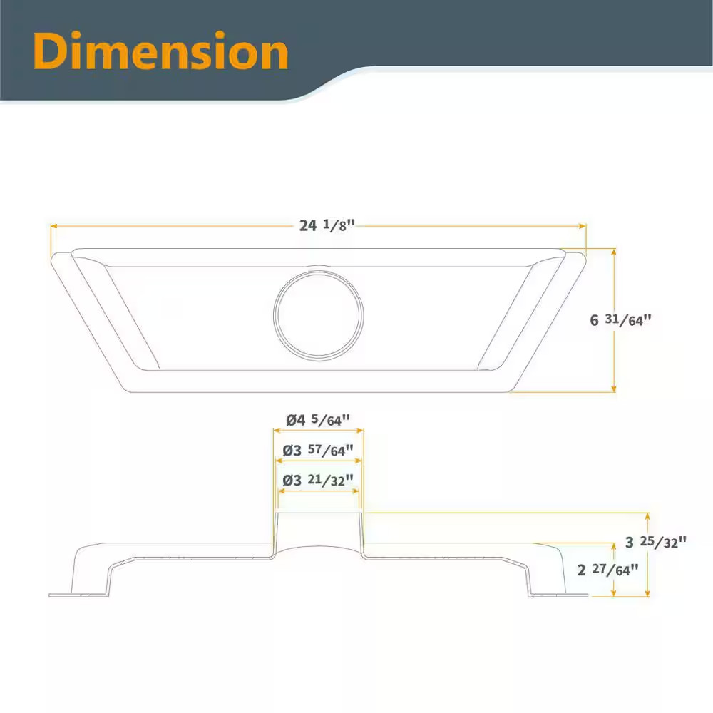 21 In. Floor Sweep for Dust Collection Systems