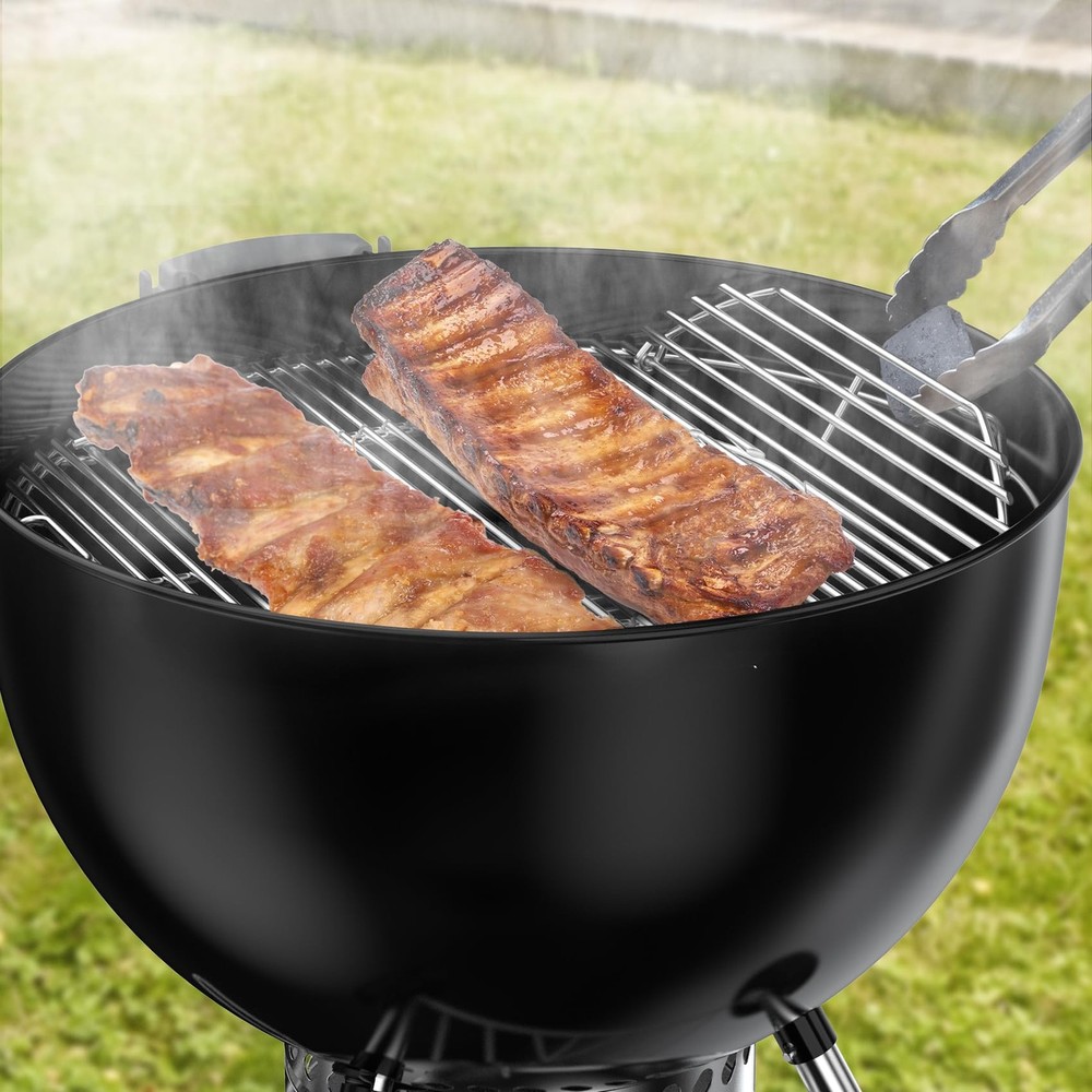 Skyflame Charkettle Double-Side Hinged Cooking Grate, Gourmet BBQ System Repl...