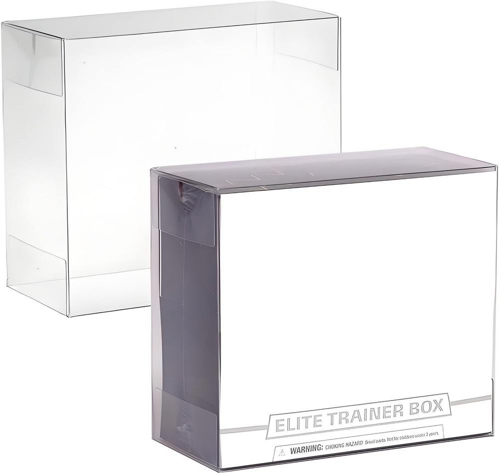10pcs PET Plastic ETB Protector Case - Elite Trainer Box Protector - ETB Case...