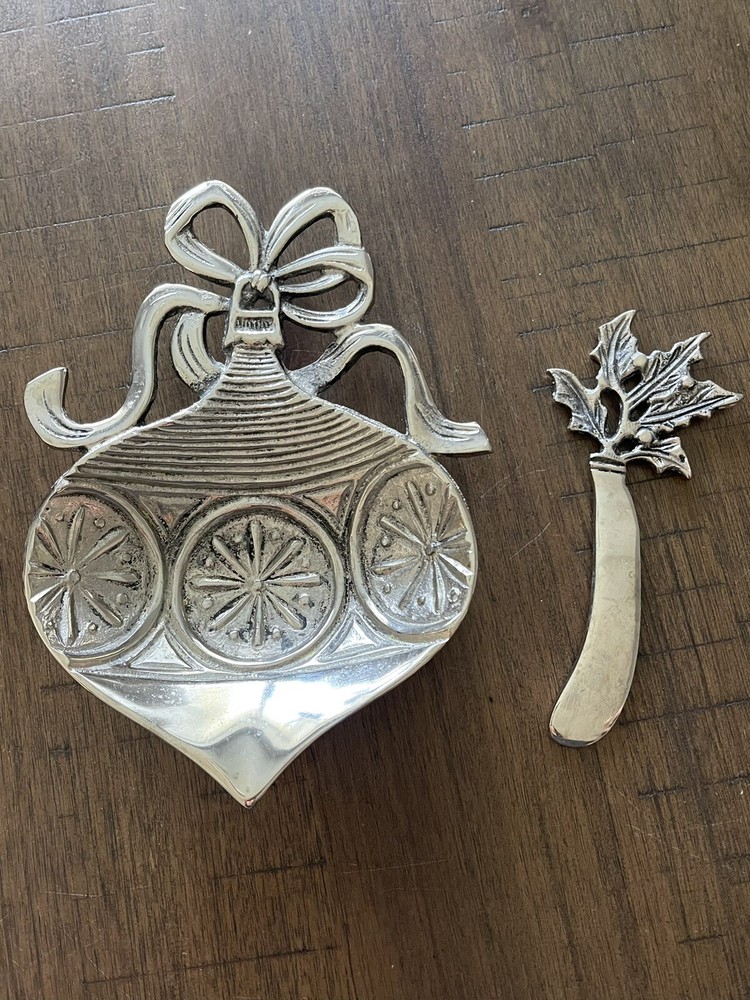 Star Home Silver Ornament Dip Dish Set