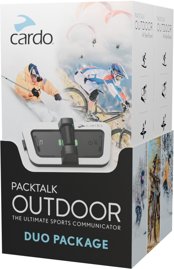Cardo Systems - Sp000110 - Packtalk Outdoor Duo White