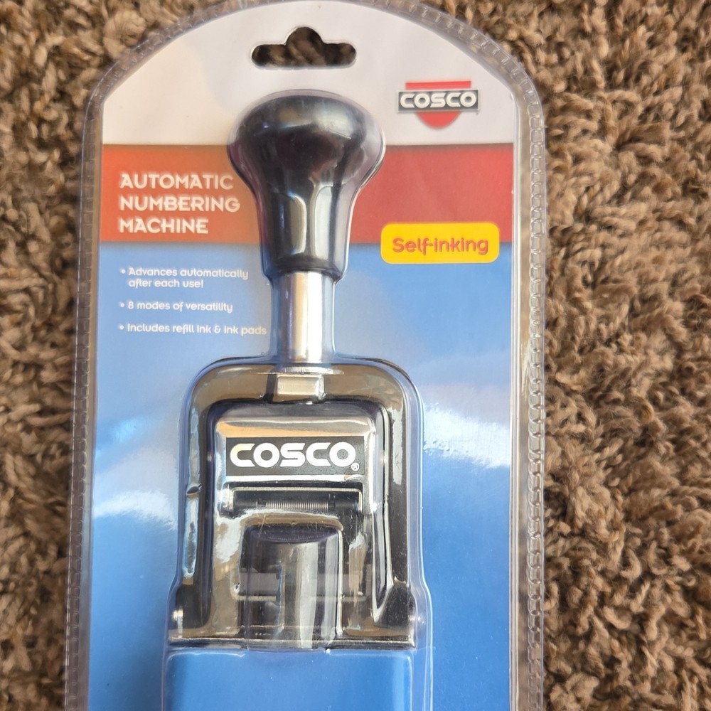 Cosco Automatic Numbering Machine Self-Inking