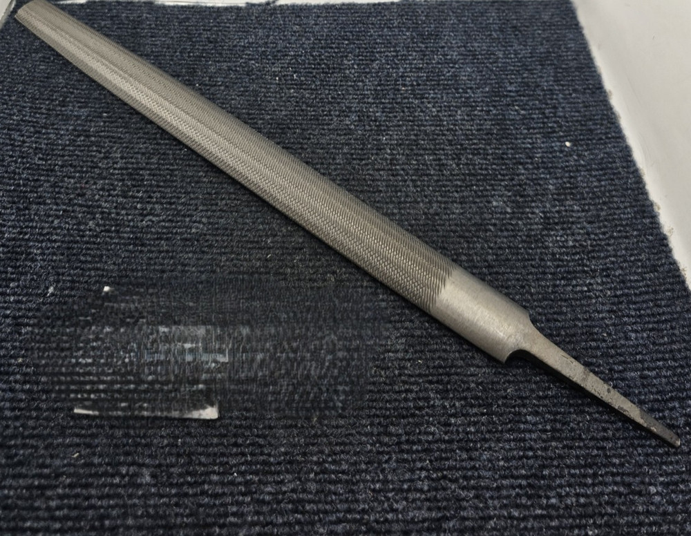 17" Half-Round File - Steel, 1.25 inch Width