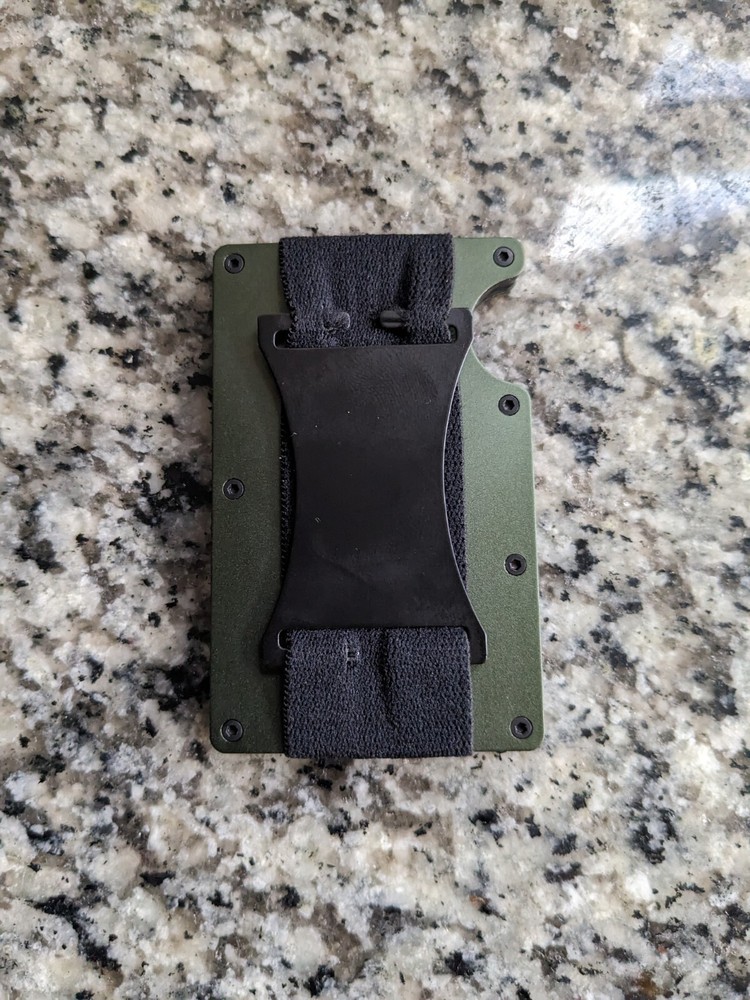 Custom Badge Wallet, Engraved Personalized