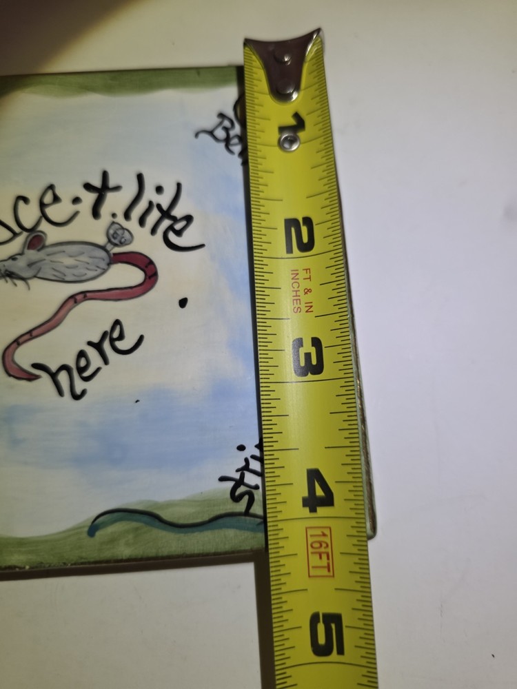 Blue Sky Cat And Mouse Tea Light Trivet Tile