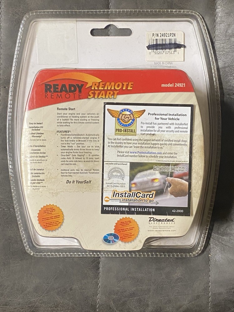 Ready Remote Start System (24921) - New