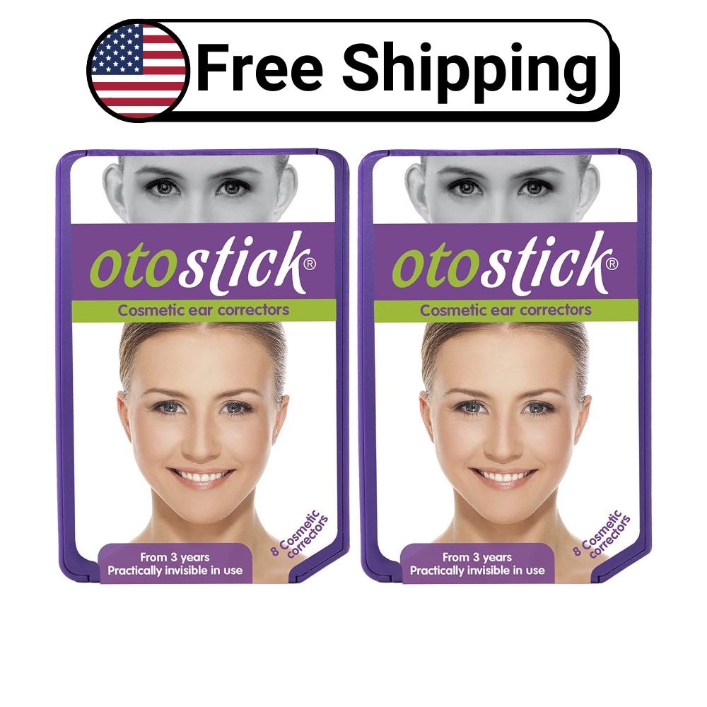 Otostick - 2 Pack 8 Count - Discreet Cosmetic Protruding Ear Corrector