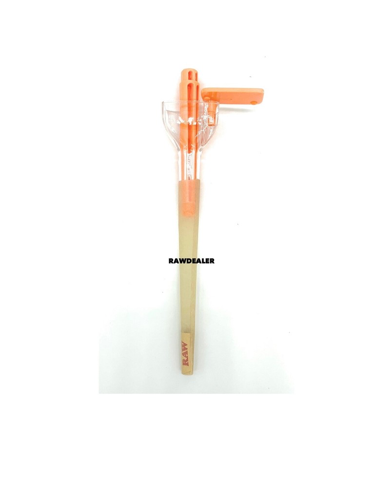 RAW cone Classic King Size Cone (100 pack)+cone maker roller filler device