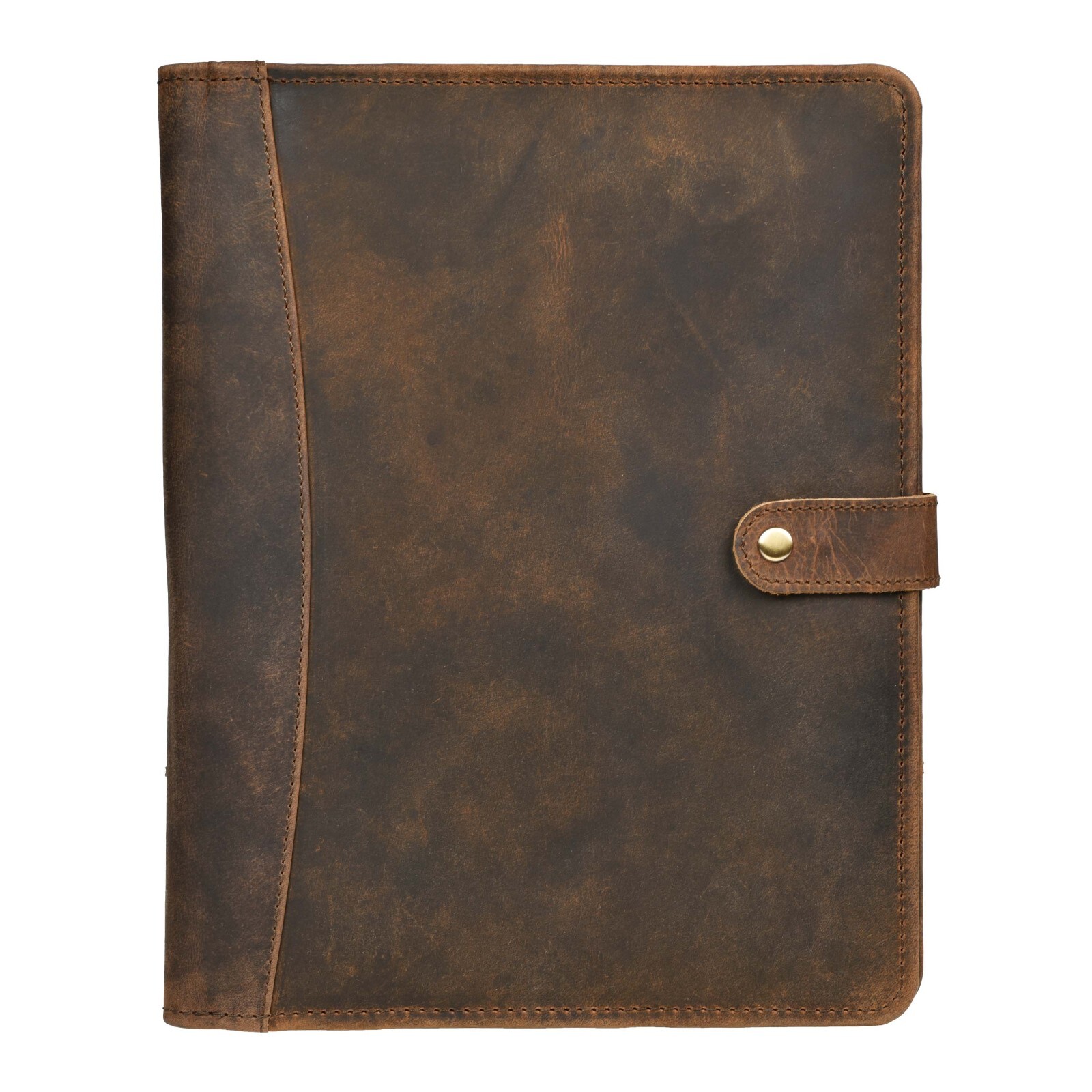 Leather Portfolio Organizer - Professional Business Padfolio for Men & Women
