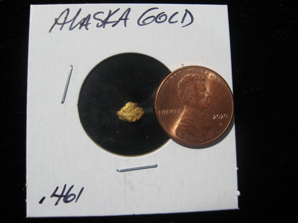 ALASKA GOLD NUGGET .461 GRAM