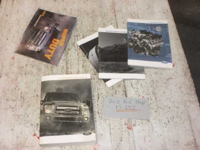 F250SD    2013 Owners Manual 658891
