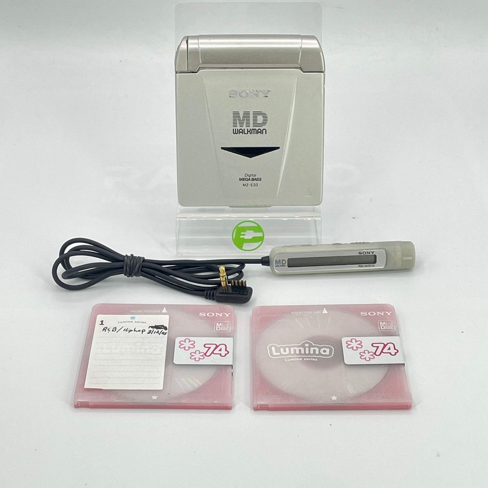 Sony MZ-E33 Portable Minidisc Player