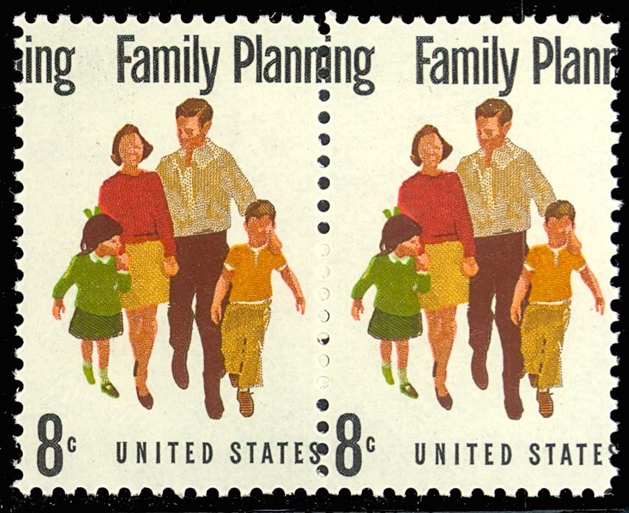 1455 Var, Mint NH 8c - DRAMATIC BLACK COLOR SHIFT ERROR PAIR - Stuart Katz