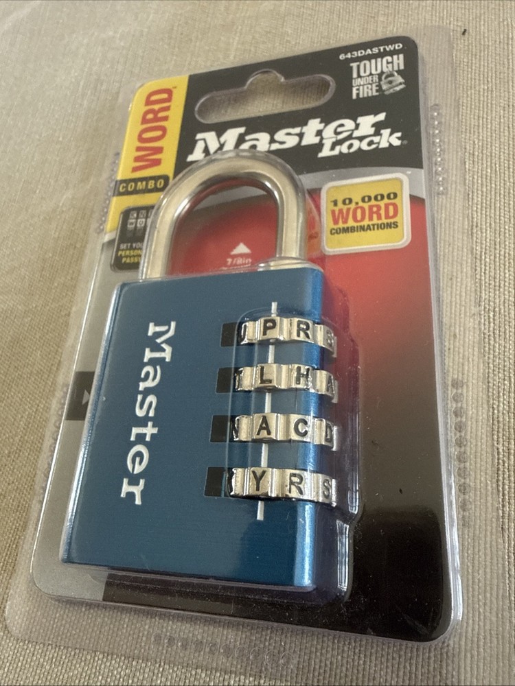 Master Lock Combo (643dastwd) NEW/unopened