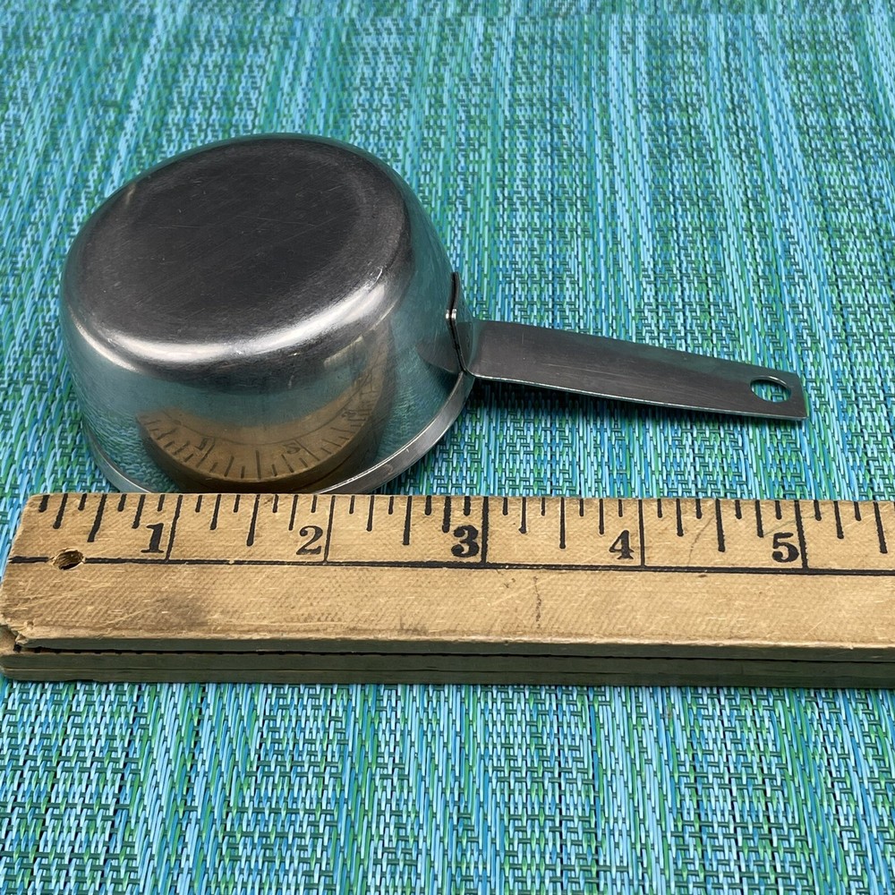 Foley Replacement 1/2 Cup Measuring Cup Stainless Handle Vintage Script Logo