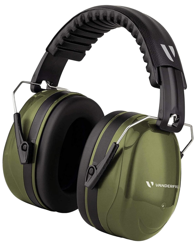 Vanderfields Hearing Protection Ear Muffs for Noise Reduction, 33dB Certified, N