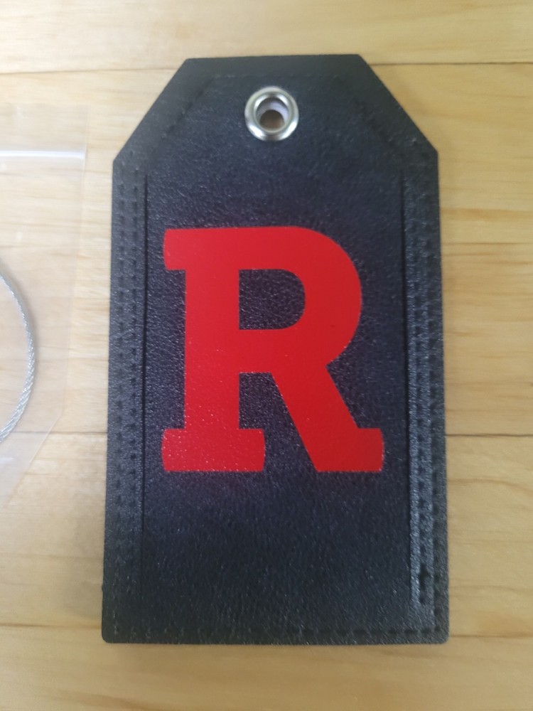 Rutgers Luggage Tag