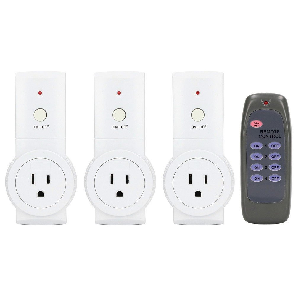 Wireless Switch Socket Kit Efficient Remote Control Function For Home Use New