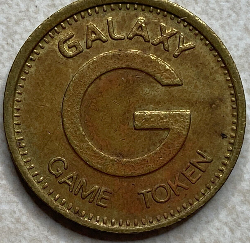 Galaxy Game Token Arcade Amusement Token T7527