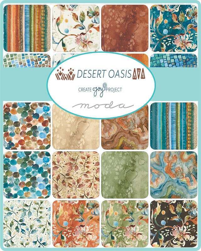 Moda DESERT OASIS Cloud/Multi Quilt Fabric BTY 39767 11 by Create Joy Project