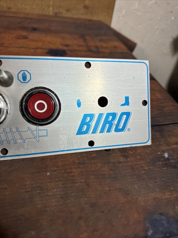 Biro Meat Saw Operator Panel Push Start Stop Buttons New
