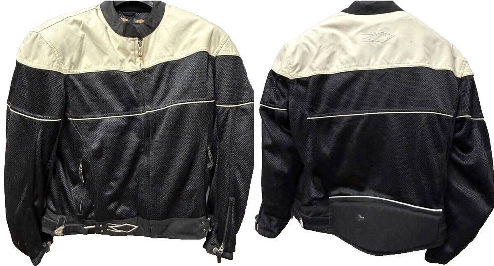 Power Trip Armored Motorcycle Jacket Size: Medium # 1750-1562
