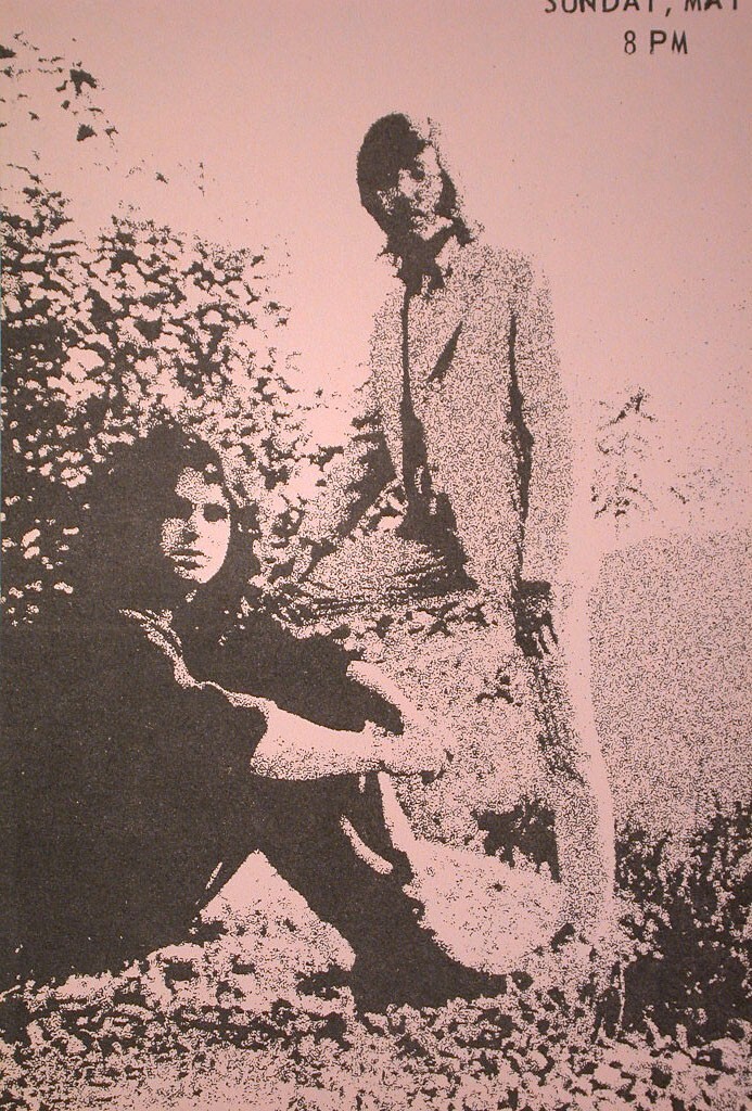 1970 Jim Morrison The Doors Live Concert Original Handbill Flyer Mini-Poster