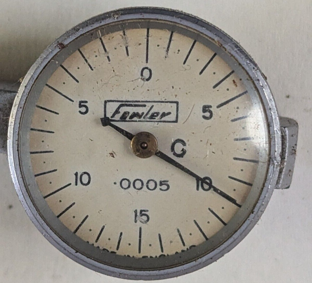 FOWLER Dial Test Indicator .0005"
