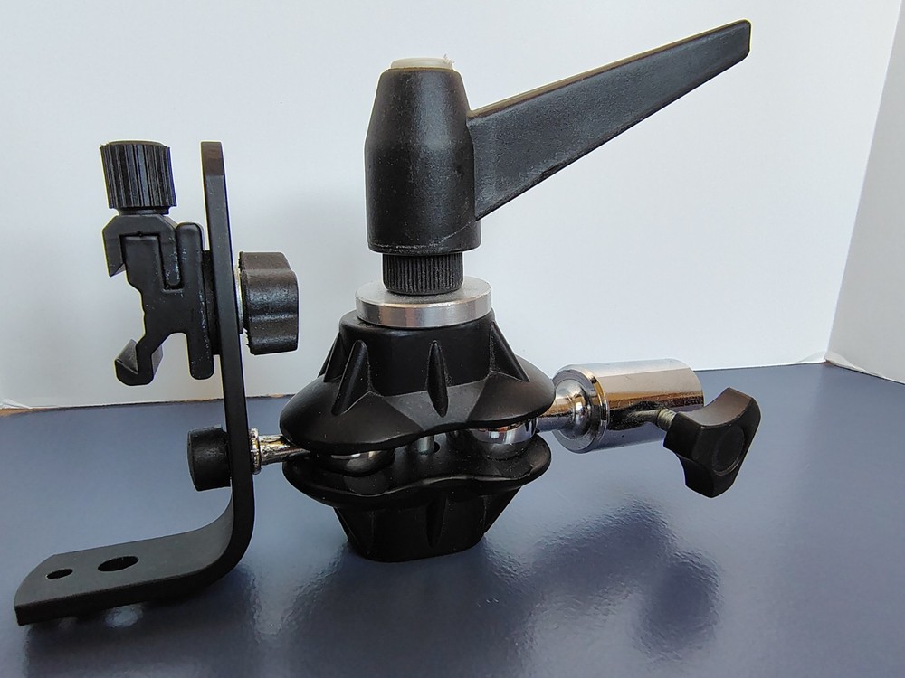 Phottix Varos Pro BG , Double Ball Joint adapter, Elbow Hinge.